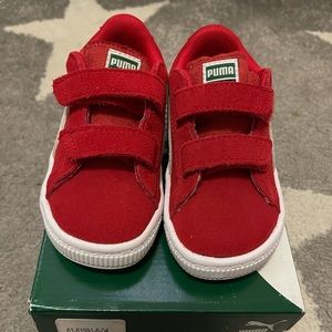 PUMA Classic Suede Sneaker (Toddler)